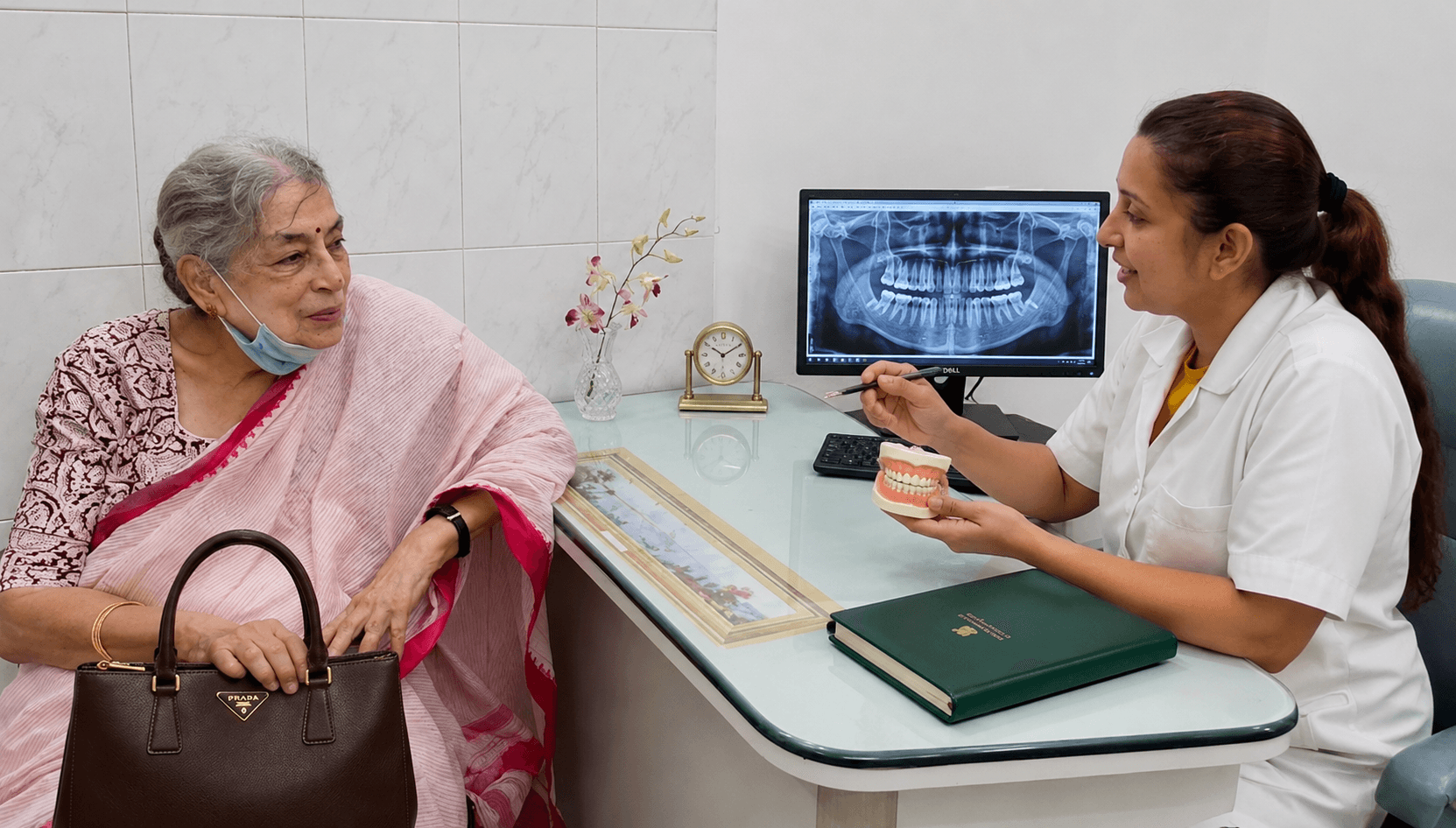 Dental implant consultation