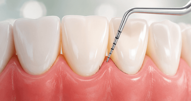 Gum treatment illustration